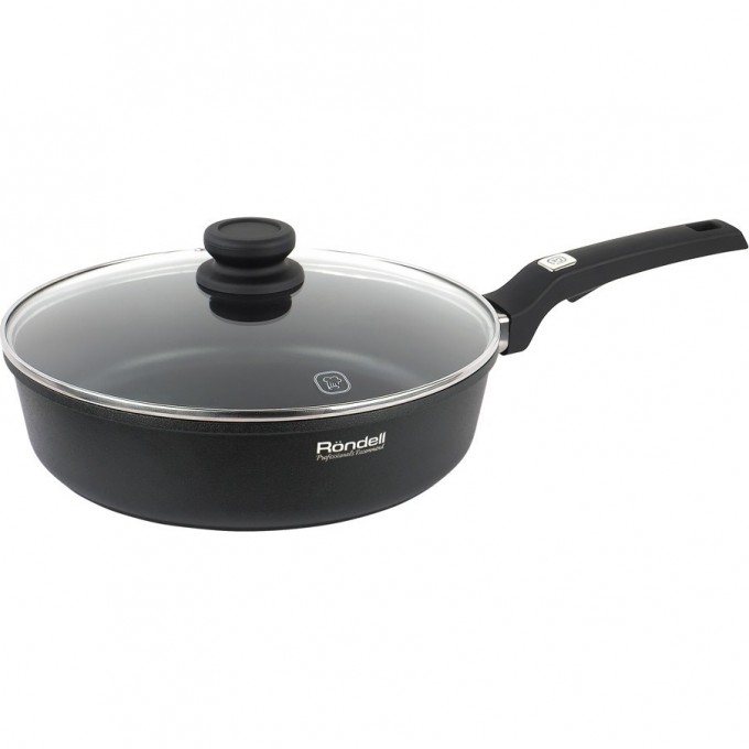 Сотейник с крышкой RONDELL POINT 28х7,5 см RDA-1351
